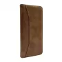 Evelatus Samsung Galaxy A53 5G Book Case Brown - PU Leather Wallet Case with Card Slots and Kickstand