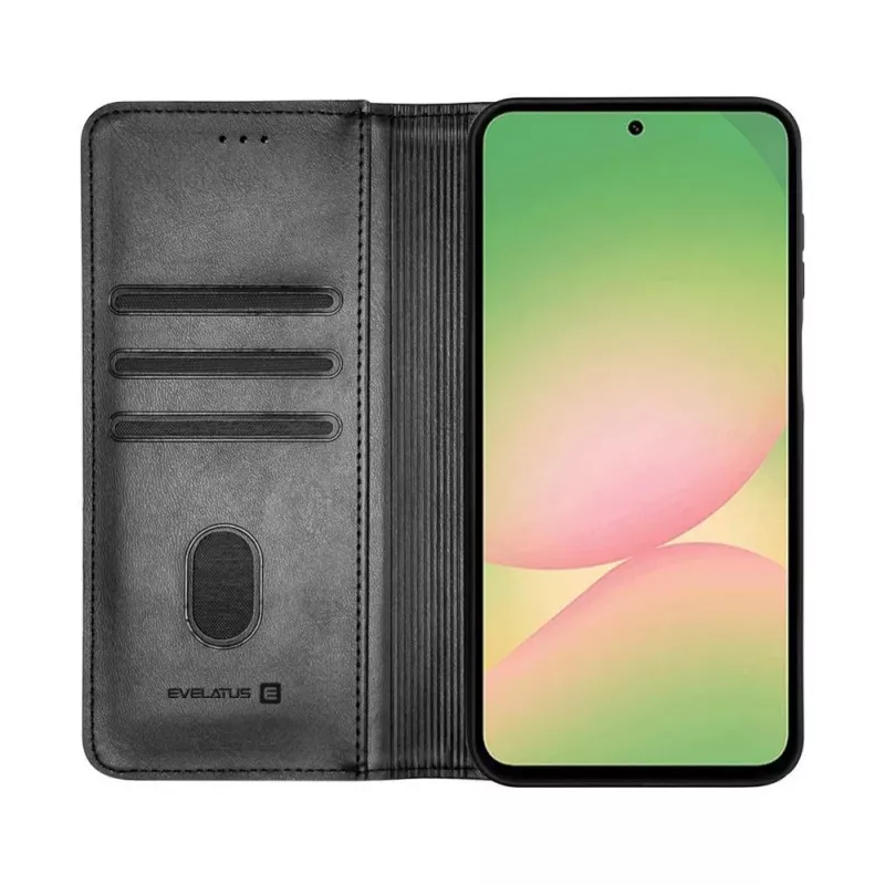 Evelatus Samsung Galaxy A54 5G Book Case Folio Czarny