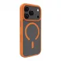 Evelatus Apple iPhone 17 Pro Hybrid Case z MagSafe PC+TPU Pomarańczowy