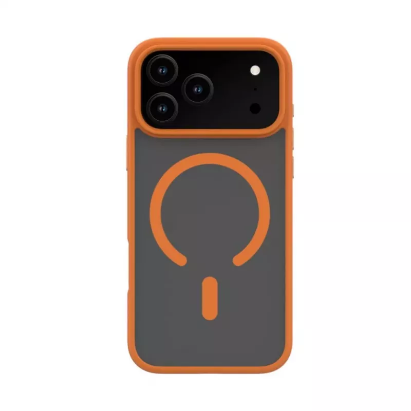 Evelatus Apple iPhone 17 Pro Max Hybrid Case z MagSafe PC+TPU Pomarańczowy