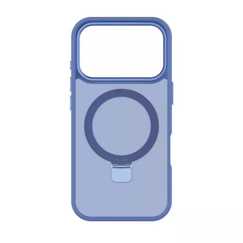 Evelatus Apple iPhone 17 Pro Shield Case With MagSafe & Stand Matte Blue
