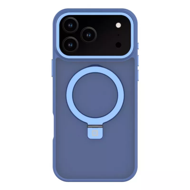 Evelatus Apple iPhone 17 Pro Max Shield Case With MagSafe & Stand Matte Blue