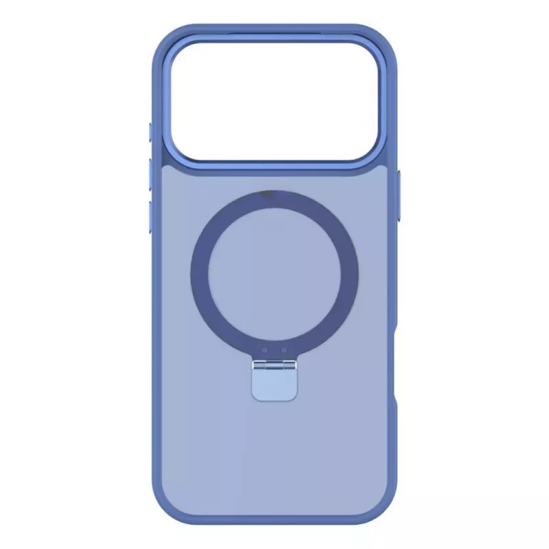 Evelatus Apple iPhone 17 Pro Max Shield Case With MagSafe & Stand Matte Blue