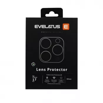 EVELATUS Apple iPhone 17 Air Full Body Camera Lens Protection Premium Silver