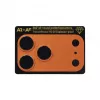 Evelatus Apple iPhone 17 Pro Max Full Body Camera Lens Protection Premium Orange