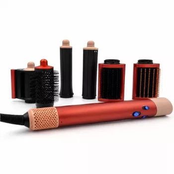 iLike Air Styling System – 6-w-1 Zestaw Narzędzi do Stylizacji Włosów - Moc 1200W Różowy