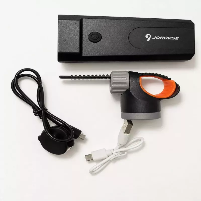 iLike JOHORSE Bike Headlight & Electric Horn – 300 Lumens, 120dB, USB Rechargeable