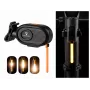 iLike JOWORSE Rechargeable COB LED Bike Tail Light, USB-C Bicycle Rear Safety Light, 300mAh Waterproof Cycling Warning Light