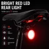 iLike 2PCS Zestaw przednich i tylnych świateł rowerowych – USB ładowalne LED światła rowerowe do rowerów górskich i szosowych, rowerów elektrycznych, hulajnóg, e-hulajnóg, rowerów dziecięcych