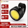 iLike JOHORSE 50LM USB Rechargeable Bike Tail Light, Type-C Charging, 5 Lighting Modes, IPX4 Waterproof LED Bicycle Rear Safety Light Black