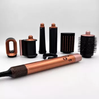 iLike Air Styling System – 6-w-1 Zestaw Narzędzi do Stylizacji Włosów - Moc 1200W Różowy