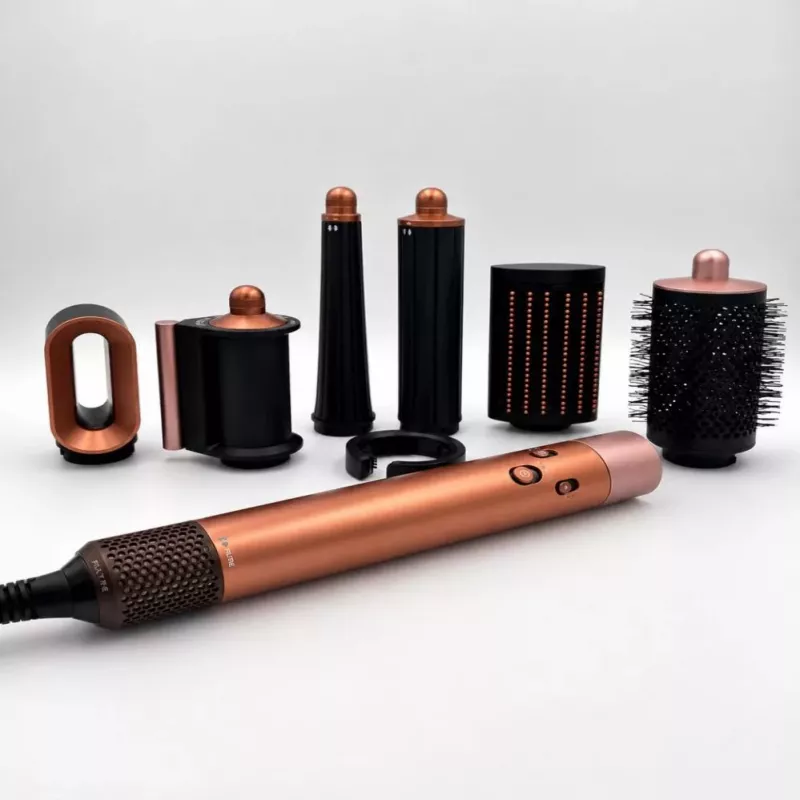 iLike Air Styling System – 6-w-1 Zestaw Narzędzi do Stylizacji Włosów - Moc 1200W Różowy