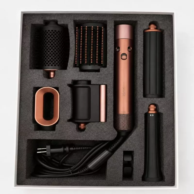 iLike Air Styling System – 6-w-1 Zestaw Narzędzi do Stylizacji Włosów - Moc 1200W Różowy
