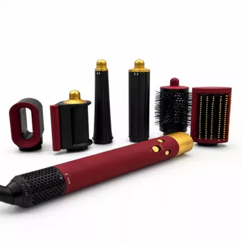 iLike Air Styling System – 6-w-1 Zestaw Narzędzi do Stylizacji Włosów - Moc 1200W Czerwony
