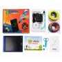 iLike Melt 3D Pen Kit Box Complete Set For 3D Printing Pen, 3D PEN-7-1 Set with Stencils 5m x 20 Colors Green