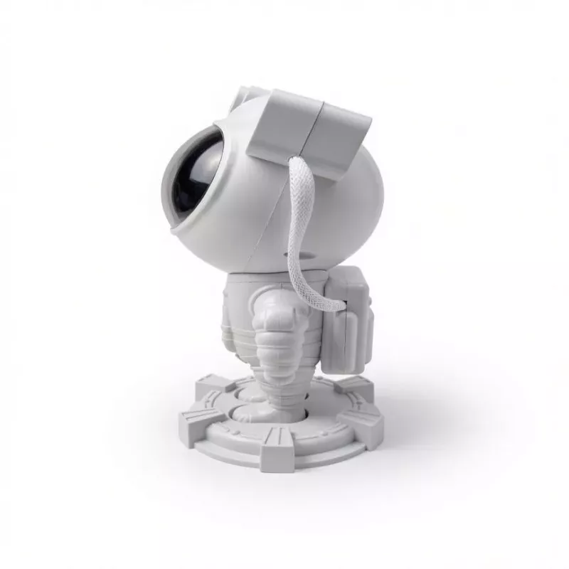 iLike Astronaut Smart LED Lamp z głośnikiem Bluetooth, RGB lampka nocna, pilot, obrotowa głowica 360° Biały