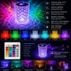 Lampa LED RGB iLike Crystal Touch z głośnikiem Bluetooth, ambientowa lampka nocna, pilot