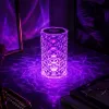 Lampa LED RGB iLike Crystal Touch z głośnikiem Bluetooth, ambientowa lampka nocna, pilot