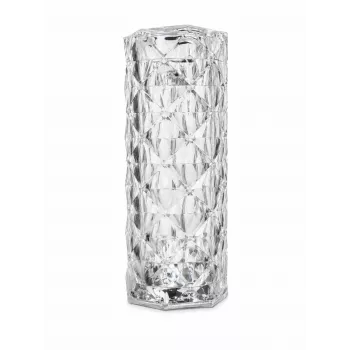 Lampa LED RGB iLike Crystal Touch z głośnikiem Bluetooth, ambientowa lampka nocna, pilot