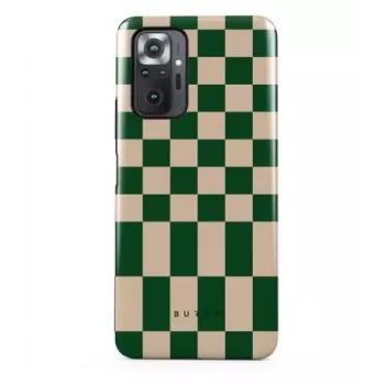 iLike Xiaomi Redmi Note 10 Pro Burga Ivy League Tough Case - Zielony, Biały, Złoty