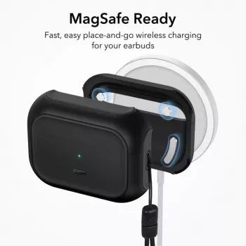 ESR Orbit HaloLock z MagSafe do Apple AirPods Pro 1 / 2 - Czarny