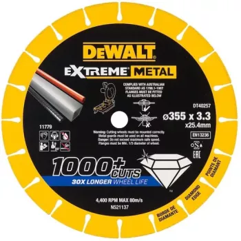 DEWALT DT40257-QZ Extreme Runtime Tarcza Diamentowa 125 mm