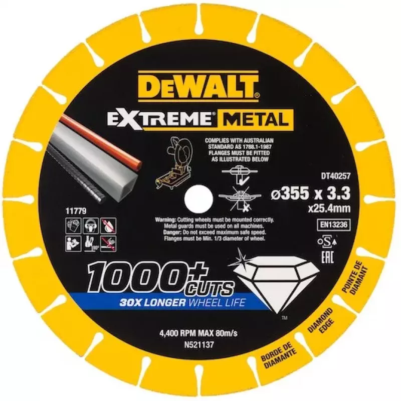 DEWALT DT40257-QZ Extreme Runtime Tarcza Diamentowa 125 mm