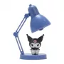 BLUE SKY Studios Sanrio Kuromi Lampa Biurkowa Fioletowa LED USB Czujnik Dotykowy Elastyczna Szyjka
