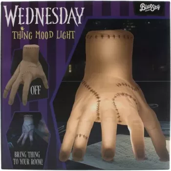 Lampka biurkowa Thumbs Up! Wednesday Addams 'Thing' Ręka - LED USB, ciepła biel, PVC/ABS