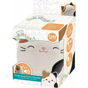 LAZERBUILT Squishmallows Kot Bluetooth 5.0 Głośnik Pluszowa Zabawka do 10m 400mAh dla Dzieci