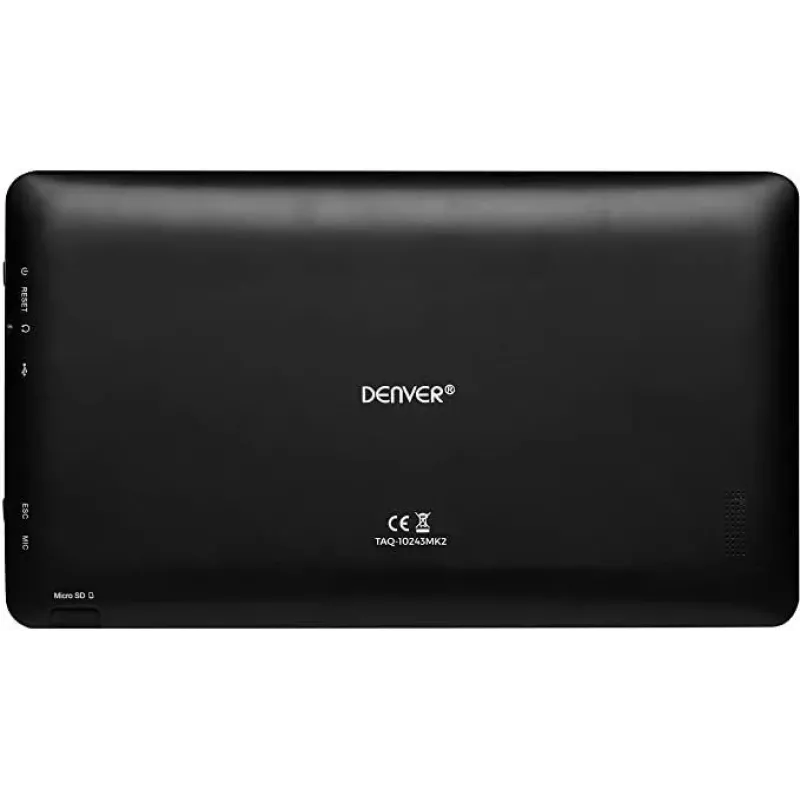 Denver TAQ-10253 Czarny 10.1-calowy Tablet 2GB RAM 16GB Pamięć Android 9.0 Go Edition