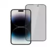 iLike Apple iPhone 15 Tempered Privacy Glass Screen Protector Black