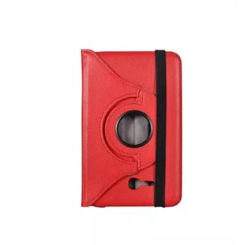 iLike Rotated Book Case do Samsung Galaxy Tab 3 Lite 7.0 Czerwony
