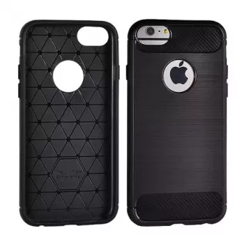 GreenGo Carbon Series Back Cover do Samsung Galaxy Note 8, Czarny, TPU, Matowa tekstura włókna węglowego