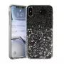 Vennus Apple iPhone X/XS Czarna Silikonowa Tylna Obudowa