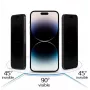 iLike Apple iPhone 16 Pro Max Tempered Privacy Glass Screen Protector Black