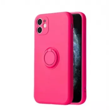 iLike Silicone Ring Case do Xiaomi Redmi 9C / 10A - Rose
