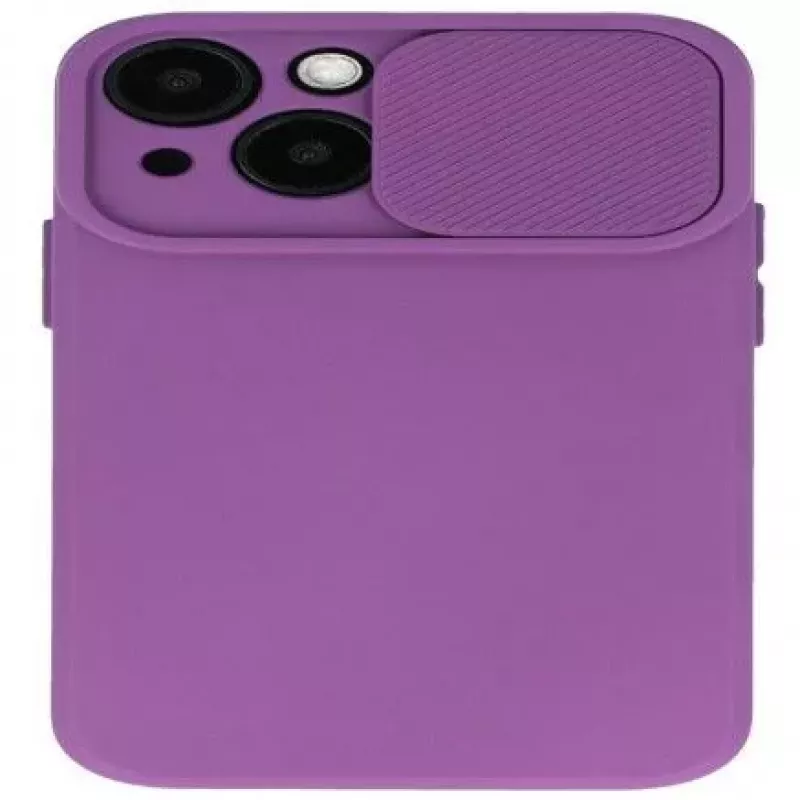 iLike Apple iPhone 14 Pro Camshield Soft Violet Back Cover