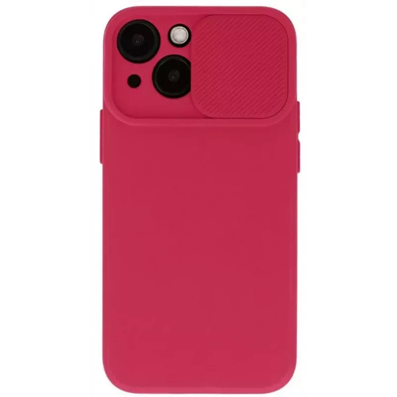 iLike Apple iPhone 14 Pro Max Camshield Soft Dark Cherry