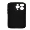 Vennus Samsung Galaxy A13 4G Pattern Silicone Heart Case Black