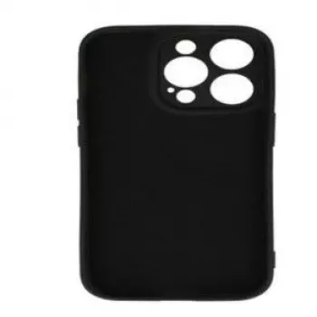 Vennus Samsung Galaxy A13 4G Pattern Silicone Heart Case Black