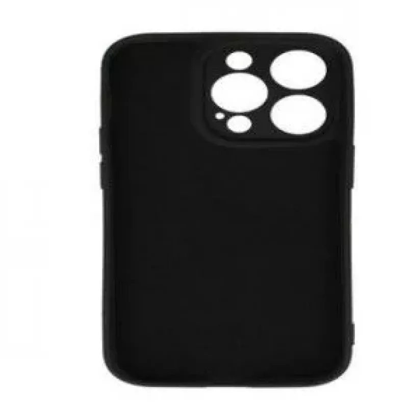 Vennus Samsung Galaxy A13 4G Pattern Silicone Heart Case Black