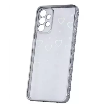 iLike Samsung Blink 2in1 Case dla Samsung Galaxy A13 4G Srebrny