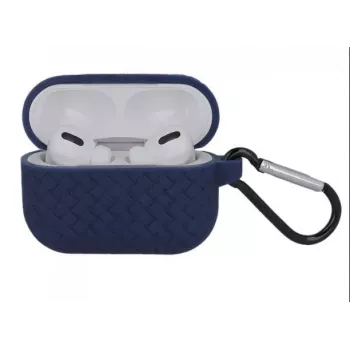 iLike Braid Case do AirPods / AirPods 2 Granatowy