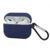 iLike Apple AirPods 3 z etui z haczykiem Granatowy