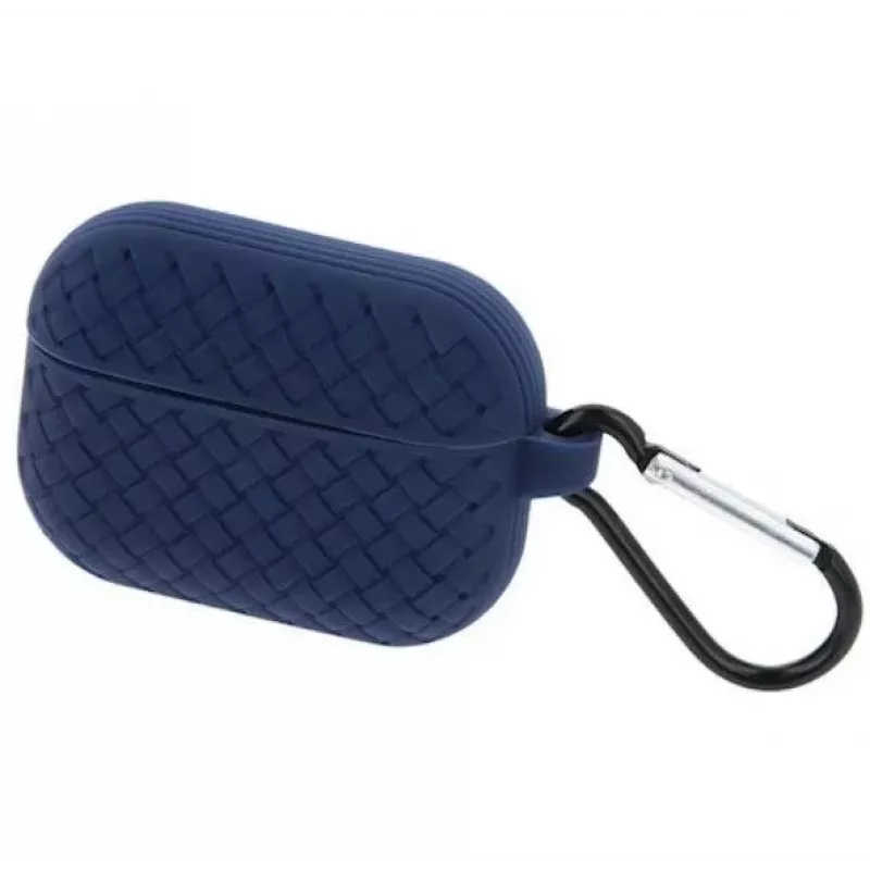 iLike Apple AirPods 3 z etui z haczykiem Granatowy