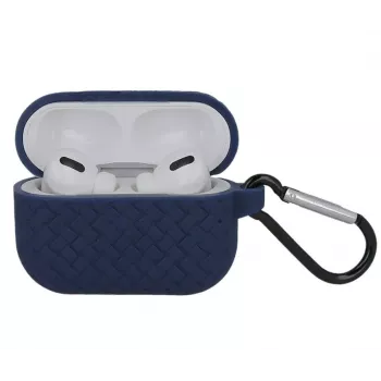 iLike Apple AirPods 3 z etui z haczykiem Granatowy
