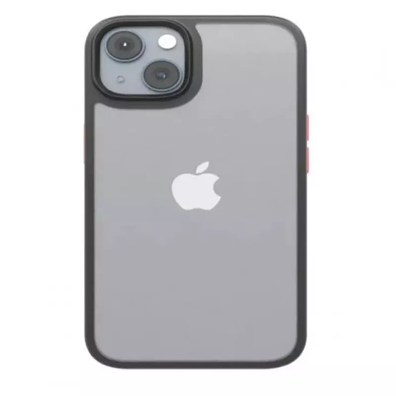 iLike Apple Satin Matt Case do iPhone 14 6.1 inch - Czarny