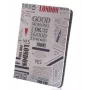 iLike Case Newspaper do Tabletu 9-10 cali - Uniwersalne etui typu folio ze stojakiem, skóra PU, wzór gazety