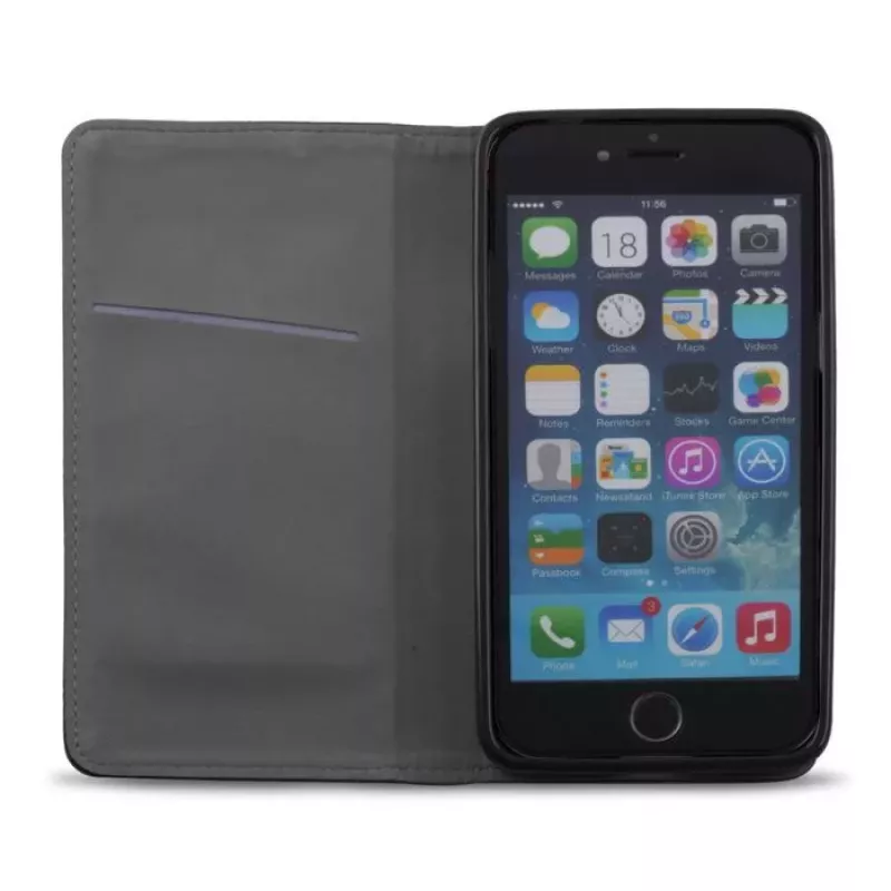 Etui GreenGo Honor 5x Smart Magnet Black Flip Case